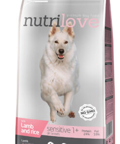 Nutrilove sensitive lamb&rice 12 kg