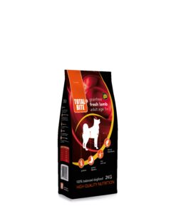 Total Bite gluteeni-ja teraviljavaba  koeratoit täisk.koertele värske lambalihaga 2 kg