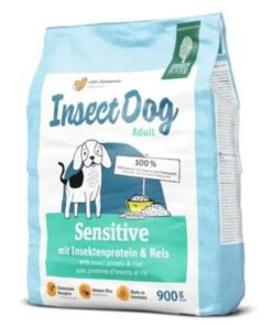 Green Dog sensitive putukavalgu-ja riisiga  900g