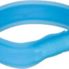 TRIXIE LED-kaelarihm USB, lai, silikoon, L-XL: 50 cm/30 mm, sinine
