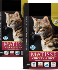 FARMINA MATISSE -kuivtoit täiskasvanud kassidele kana ja riisiga 400 g