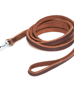 Jalutusrihm STRELKA 100% rasva nahast 6mm*120cm