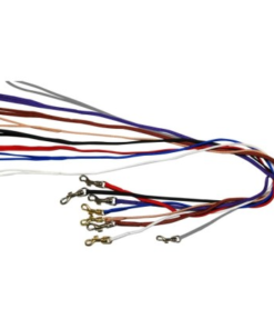 Show Tech nailonist näituserihm 0,3 x84 cm, valge, hõbedase kinnitusega