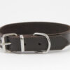 Onega nahast kaelarihm 14mm x 35cm, must