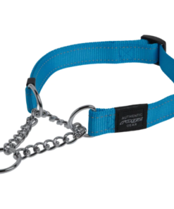 Pool-poov kaelarihm Rogz Utility M 16 mm / 31 - 45 cm türkiissinine helkur