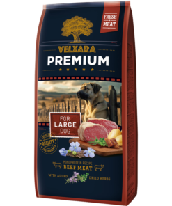 Velxara premium LARGE täiskasvanud koertele veiselihaga 12kg