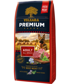 Velxara PREMIUM täiskasvanud koertele veiselihaga 12kg