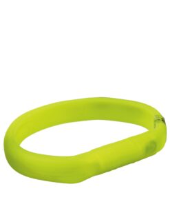 TRIXIE LED-kaelarihm USB, lai, silikoon, pikkus: 50 cm/18 mm, roheline
