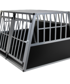 Topmast autopuur Ellipse - XXL - 104 x 91 x 69 cm - must - alumiiniumist