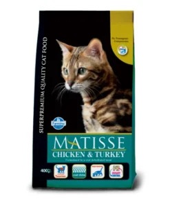 FARMINA MATISSE - Kuivtoit kassidele kana- ja kalkunilihaga 400 g