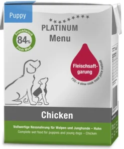 Platinum Menu Puppy Chicken 375 g