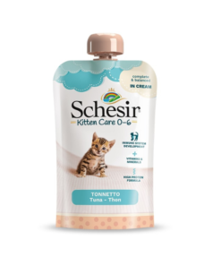 Schesir Kitten Care 0-6 tuunikala kassipoegadele Kreem 150g RRP: €2.69 1,53 € Laos SKU L-00356
