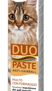 GIMCAT ANTI-HAIRBALL DUO PASTA linnase ja juustuga 50G