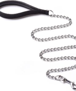 Koera jalutusrihm (kettrihm 0,4 mm), vastupidav, närimiskindel, 120 cm, M