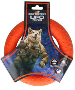 Dog Comets UFO Ring Orange