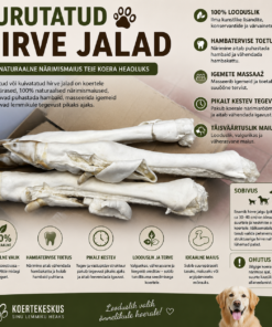 Naturaalne kuivatatud hirvejalg, TK