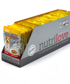 Nutrilove koeraeine kanafileed kastmes 28X85g