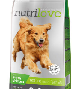 Nutrilove senior  fresh chicken 12kg