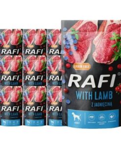 Rafi koerakonserv lamba, mustikate ja jõhvikatega  10x500 g