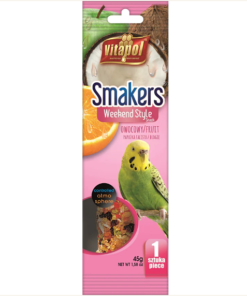 Maius viirpapagoidele SMAKERS Weekend Style puuviljad 1tk 45g