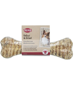 TRIXIE Pühvli hingetorust närimiskont – 15 cm, 90 g